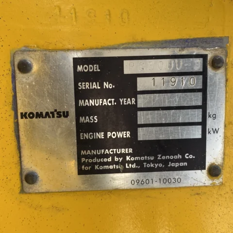 Komatsu PC30UU-3 11910 Import Ex.Japan - Gambar 26