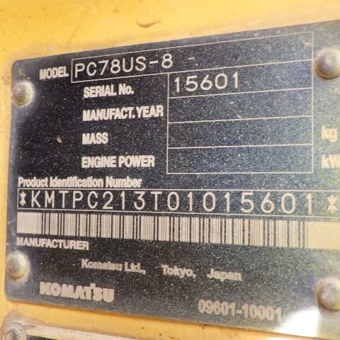 Komatsu PC78US-8 15601 Import Ex.Japan - Gambar 5