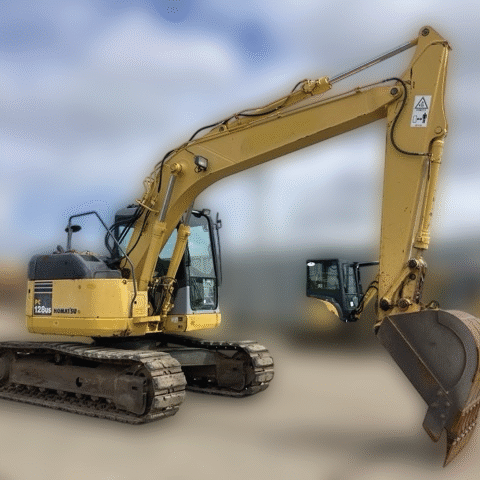 Komatsu PC128US-2E1 9621 Import Ex.Japan