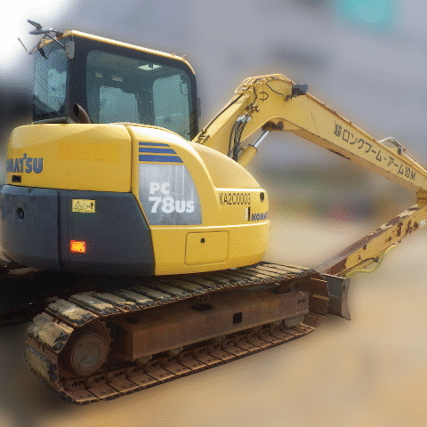 Komatsu PC78US-8 15404 Long Arm Import Ex.Japan - Gambar 4