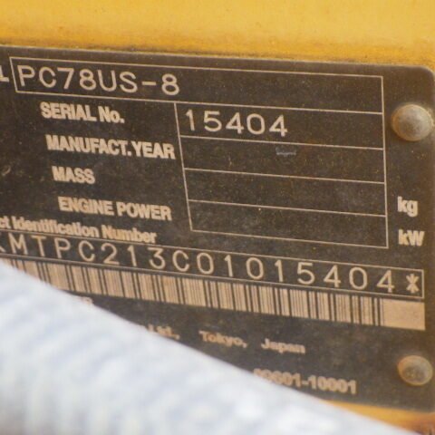 Komatsu PC78US-8 15404 Long Arm Import Ex.Japan - Gambar 5