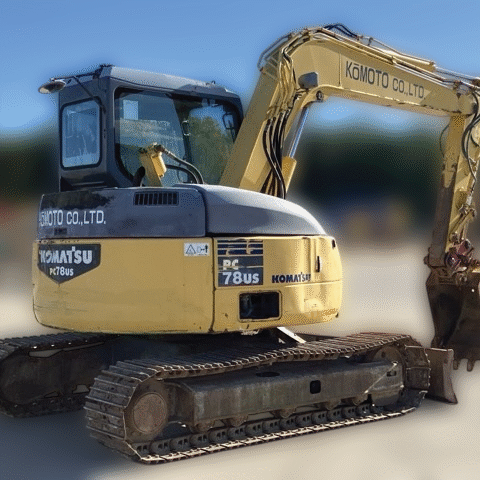 Komatsu PC78US-6N0 7312 Import Ex.Japan - Gambar 4