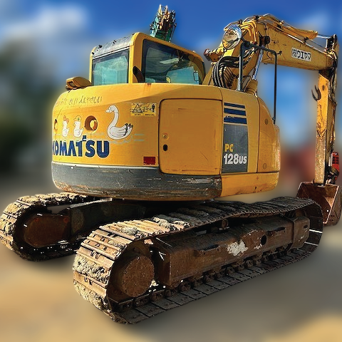 Komatsu PC128US-8 26794 Import Ex.Japan - Gambar 6