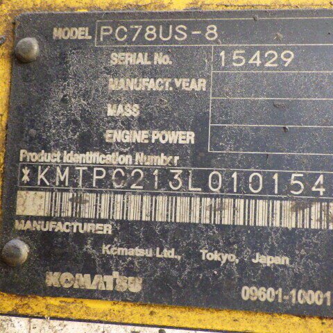 Komatsu PC78US-8 15429 Import Ex.Japan - Gambar 5