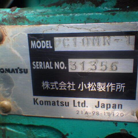 Komatsu PC10MR-1 31356 Import Ex.Japan - Gambar 5