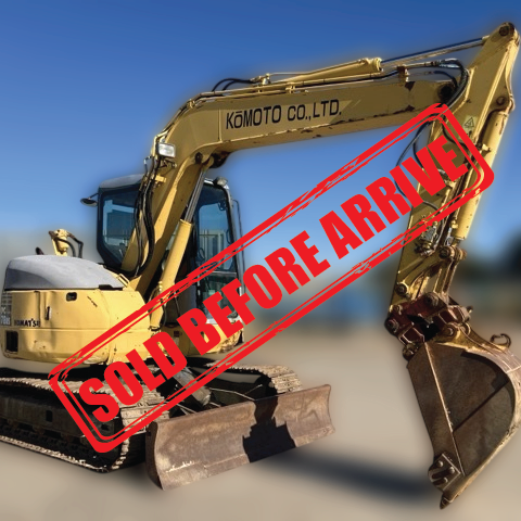 Komatsu PC78US-6N0 12655 Import Ex.Japan