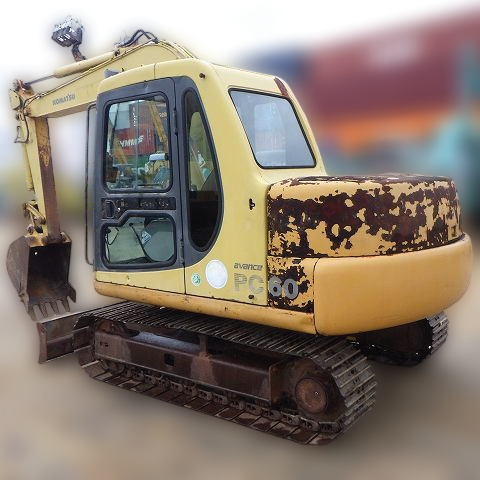Komatsu PC60-7 49188 Import Ex.Japan - Gambar 3