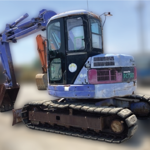 Komatsu PC75UU-3 15784 Import Ex.Japan - Gambar 3