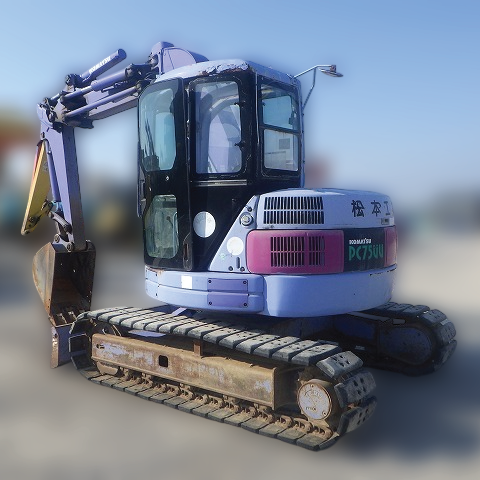 Komatsu PC75UU-3 17540 Import Ex.Japan - Gambar 4